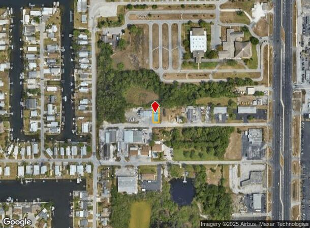  6803 Amberjack Ln, Hudson, FL Parcel Map