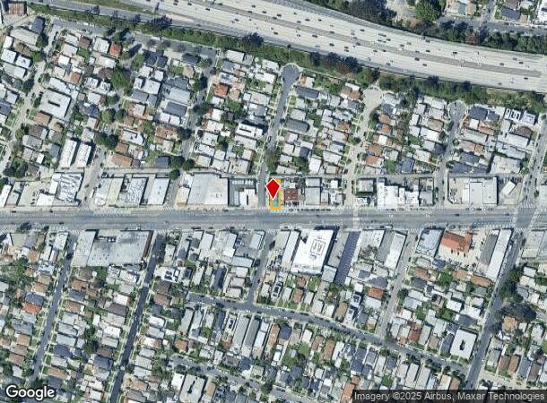  5629 W Adams Blvd, Los Angeles, CA Parcel Map