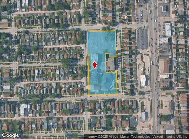  5634 S 72Nd Ct, Summit Argo, IL Parcel Map