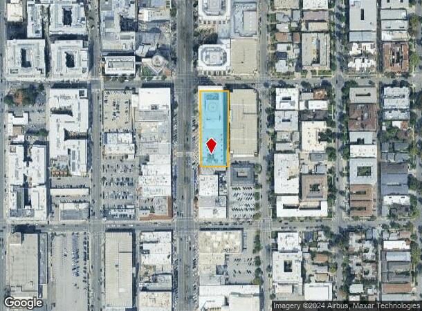  330 N Brand Blvd, Glendale, CA Parcel Map