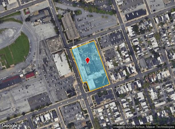  1627 Chew St, Allentown, PA Parcel Map