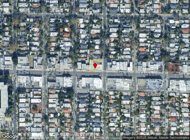 7609 Melrose Ave, Los Angeles, CA Parcel Map