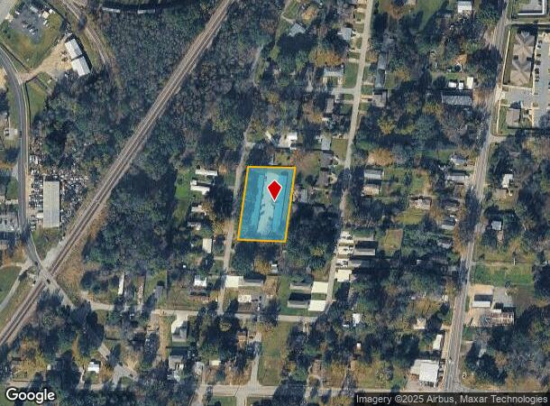 1501 Stamps St, Jacksonville, AR Parcel Map