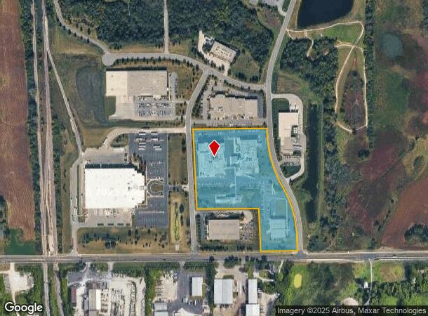 W132n10550 Grant Dr, Germantown, WI Parcel Map