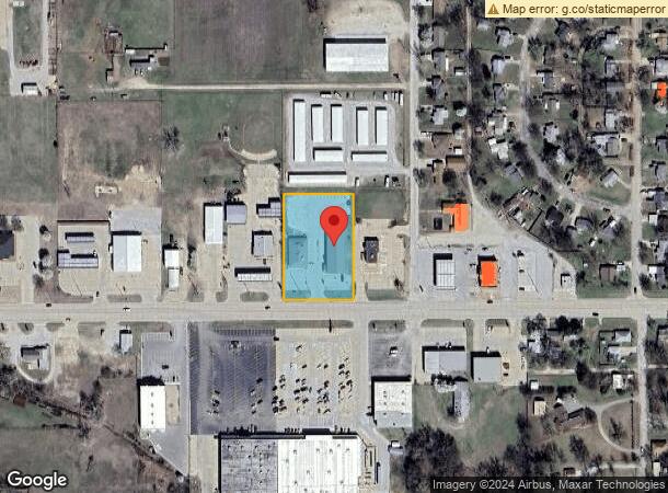  1014 W Doolin Ave W, Blackwell, OK Parcel Map