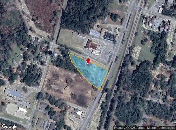  Evans St, Kingstree, SC Parcel Map