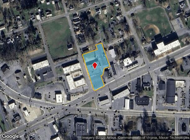 2195 Euclid Ave, Bristol, VA Parcel Map