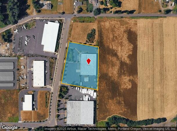 125 S Hazel Dell Way, Canby, OR Parcel Map