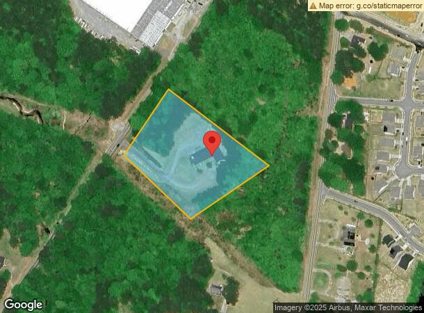  1305 S Main St, Fuquay Varina, NC Parcel Map