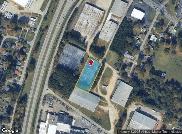 215 Wright Ave, Henderson, NC Parcel Map
