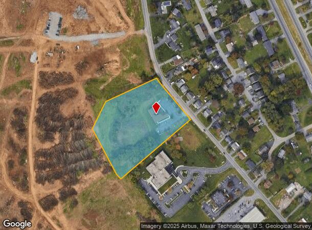 1701 Howell Rd, Hagerstown, MD Parcel Map