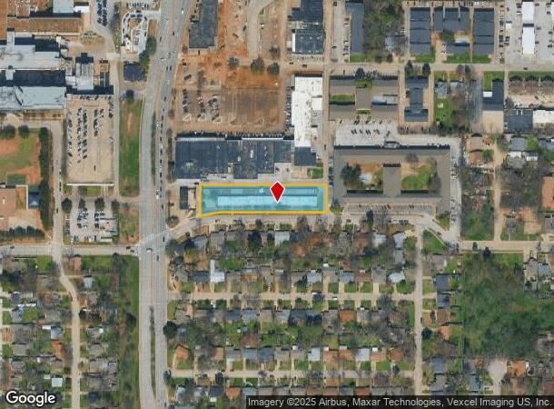  601 Fuller St, Arlington, TX Parcel Map