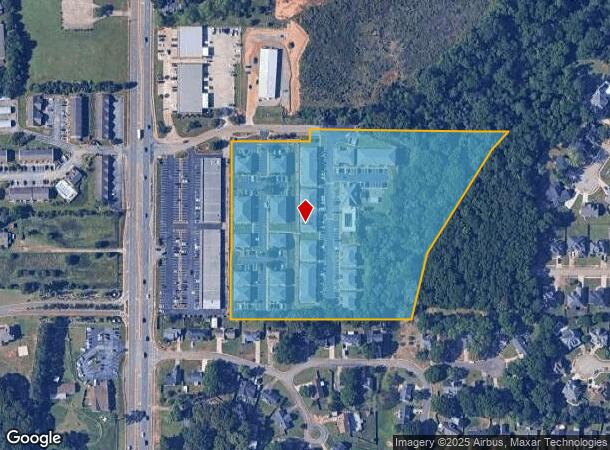  100 Lochlyn Pl, Warner Robins, GA Parcel Map