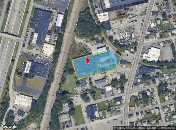 Elmwood Ave, Cranston, RI Parcel Map