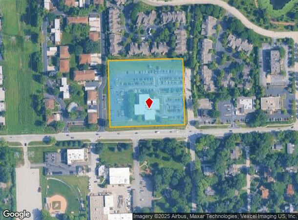 7600 W College Dr, Palos Heights, IL Parcel Map