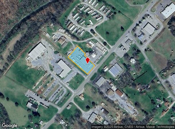 17573 Main St, Buchanan, VA Parcel Map