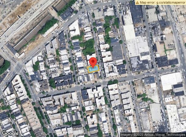  883 Bryant Ave, Bronx, NY Parcel Map