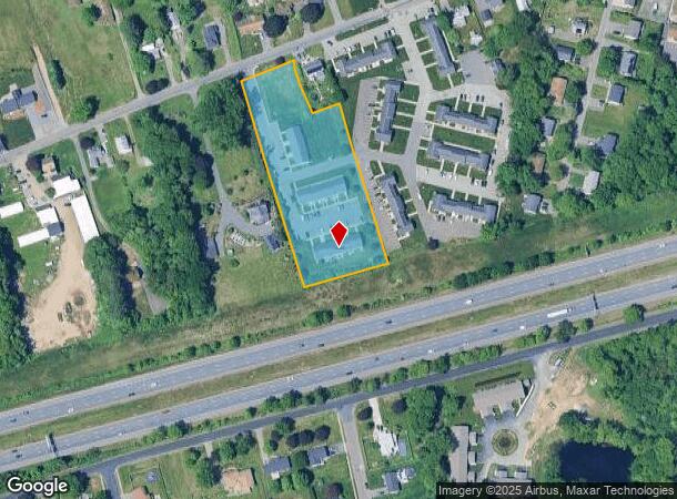 322 Meadow St, Agawam, MA Parcel Map