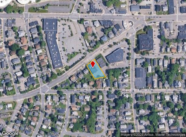  48 Weston St, Waltham, MA Parcel Map
