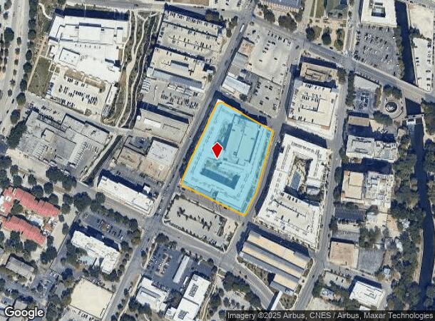 304 S Flores St, San Antonio, TX Parcel Map