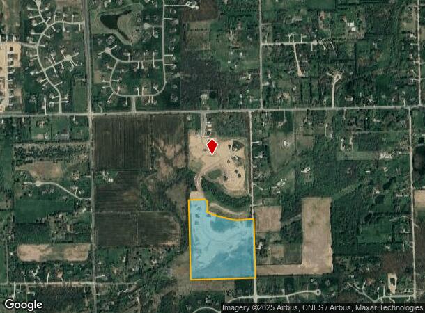  4841 W Burton Ln, Saline, MI Parcel Map