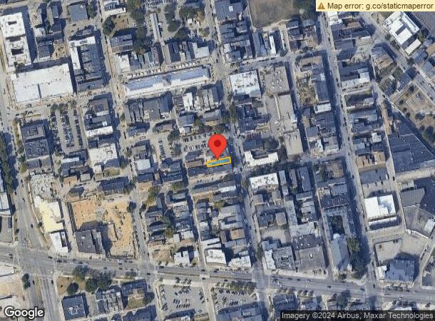  1705 Race St, Cincinnati, OH Parcel Map