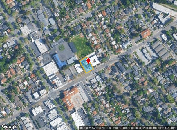  1033 Willow St, San Jose, CA Parcel Map