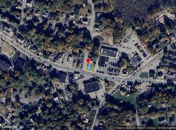  151 E Central St, Franklin, MA Parcel Map