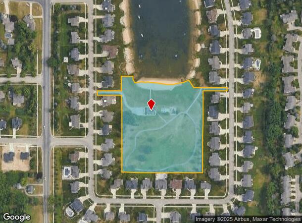 7330 Burlingame Ave Sw, Byron Center, MI Parcel Map