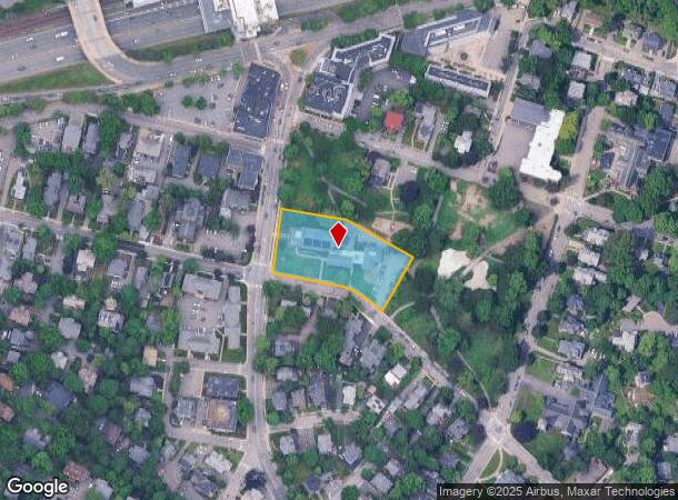 474 Centre St, Newton, MA Parcel Map