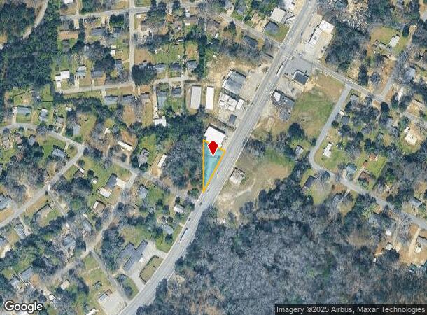 1303 Jefferson Davis Hwy, Camden, SC Parcel Map