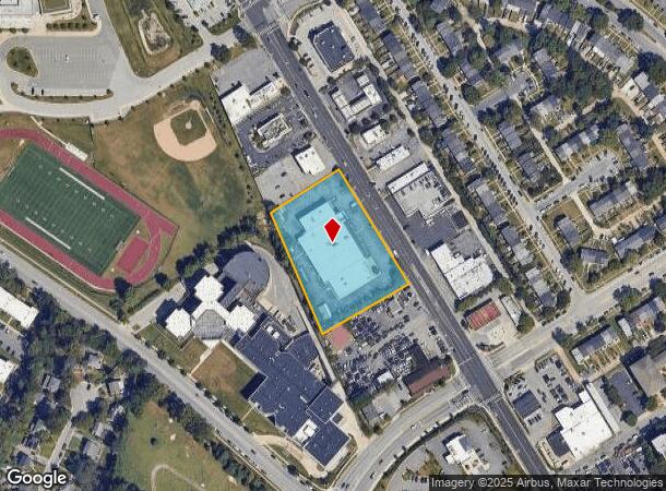 908 York Rd, Towson, MD Parcel Map