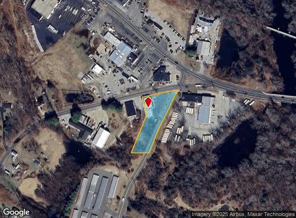 1 Cards Mill Rd, Columbia, CT Parcel Map