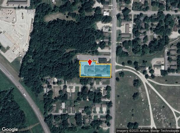  2104 S Broadway St, Pittsburg, KS Parcel Map