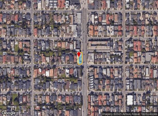  909 N Aviation Blvd, Manhattan Beach, CA Parcel Map