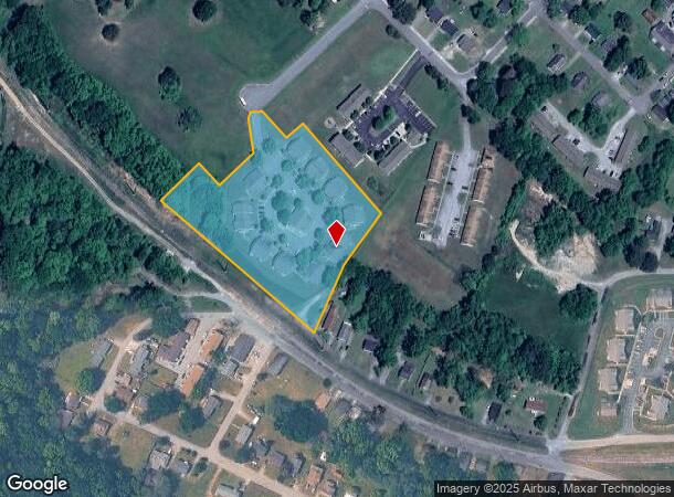  600 Maryland Ave, Emporia, VA Parcel Map