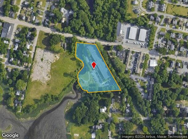  90 Bay Spring Ave, Barrington, RI Parcel Map