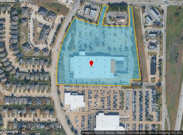 9509 White Settlement Rd, Fort Worth, TX Parcel Map