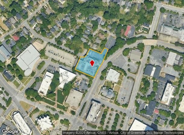  400 N Academy St, Greenville, SC Parcel Map