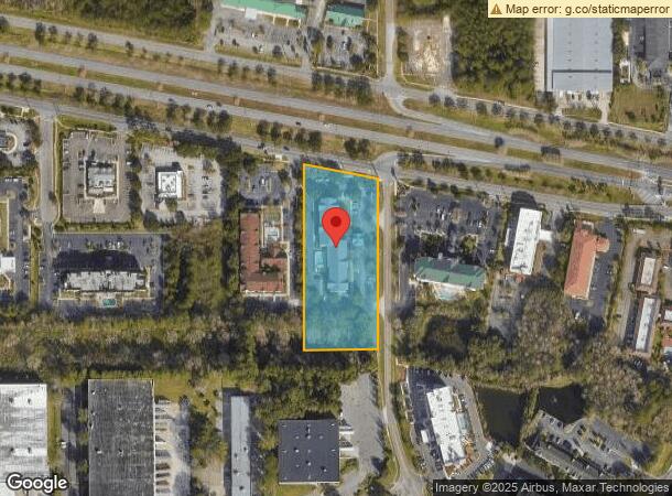  1300 Airport Rd, Jacksonville, FL Parcel Map