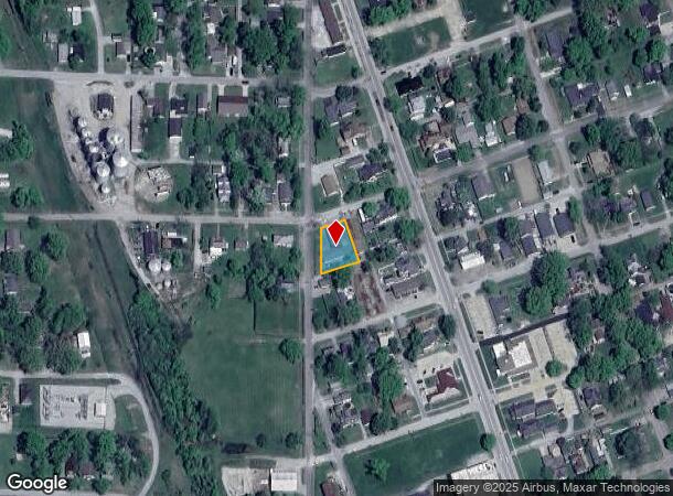  121 W 7Th St, Flora, IL Parcel Map