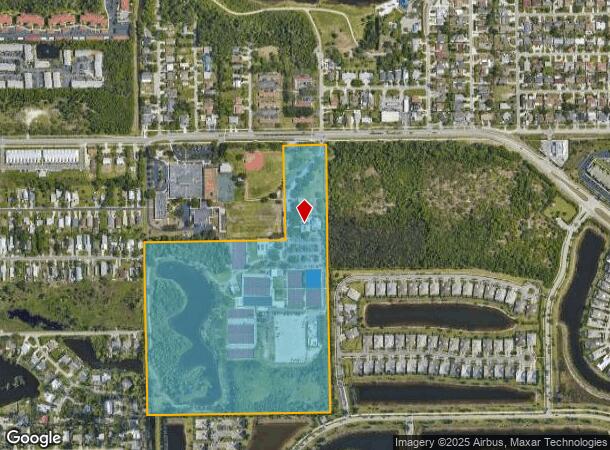 3500 Thomasson Dr, Naples, FL Parcel Map