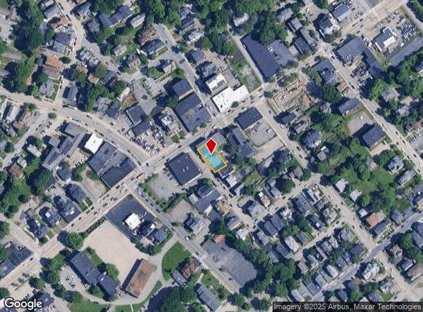 833 Main St, Worcester, MA Parcel Map