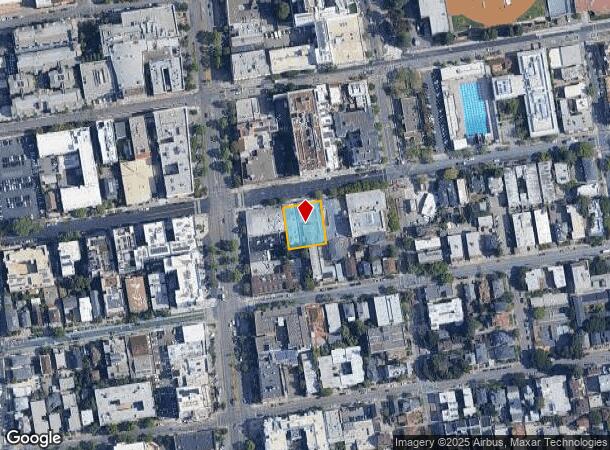 2110 Durant Ave, Berkeley, CA Parcel Map