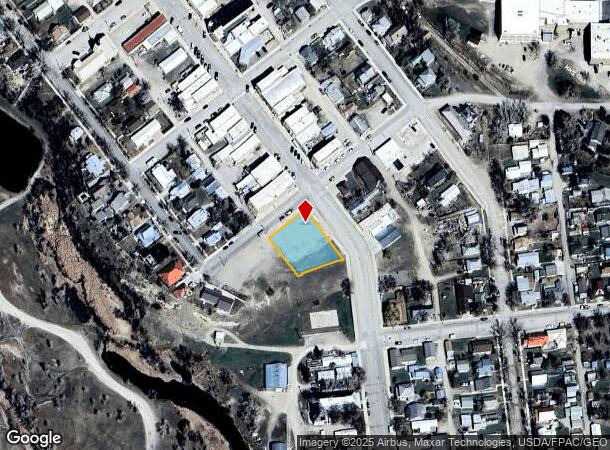  106 Central Ave S, Harlowton, MT Parcel Map