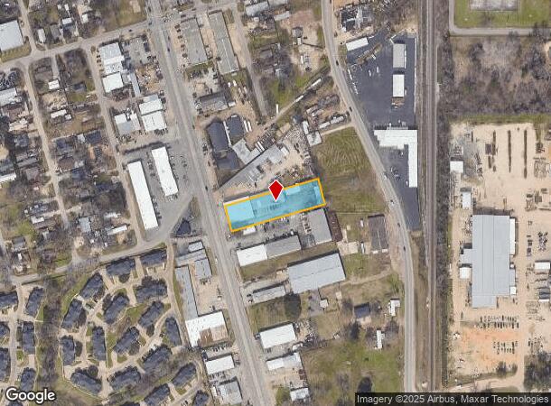 610 S Frazier St, Conroe, TX Parcel Map
