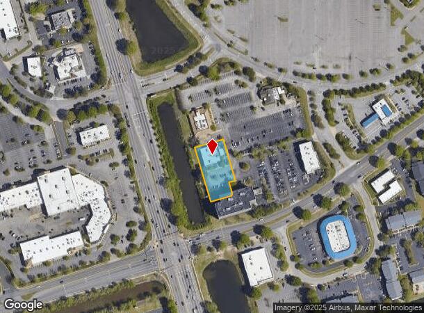  1405 Greenbrier Pky, Chesapeake, VA Parcel Map