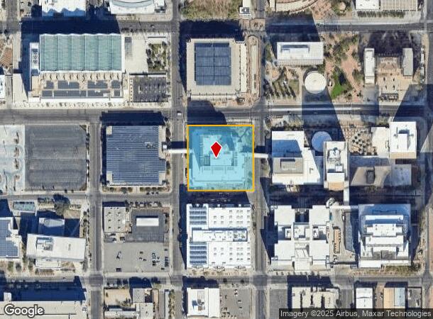  301 W Jefferson St, Phoenix, AZ Parcel Map