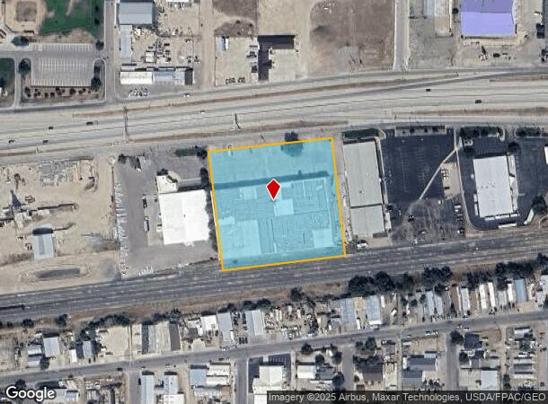 1625 E E St, Casper, WY Parcel Map