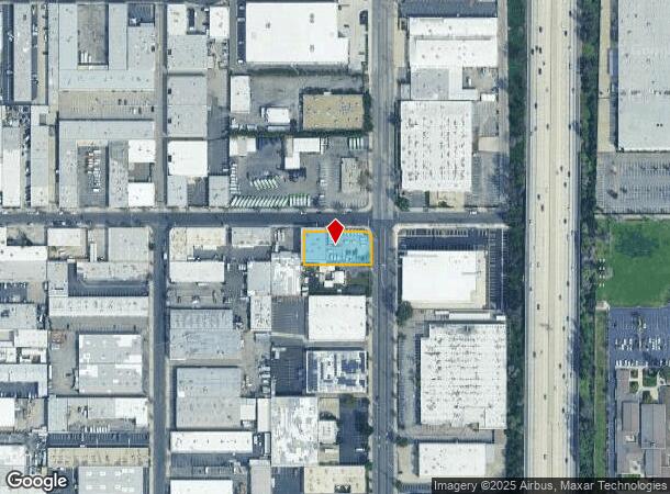  7755 Haskell Ave, Van Nuys, CA Parcel Map